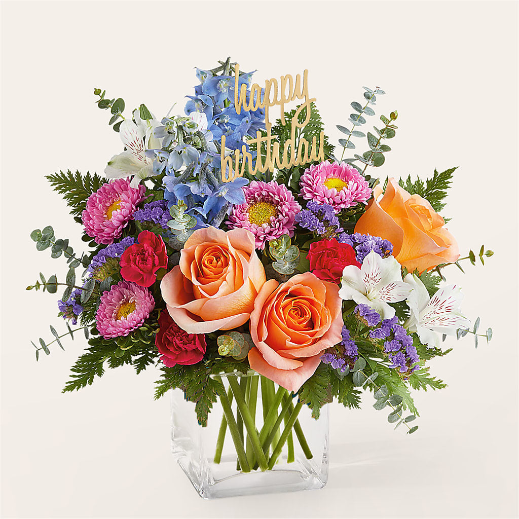Birthday Bash Bouquet – Raw Flowers, Kitchener ON
