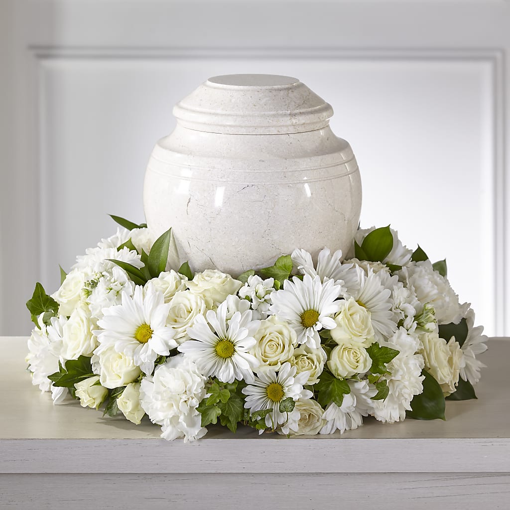 Ivory Gardens Cremation Adornment – Raw Flowers, Kitchener ON