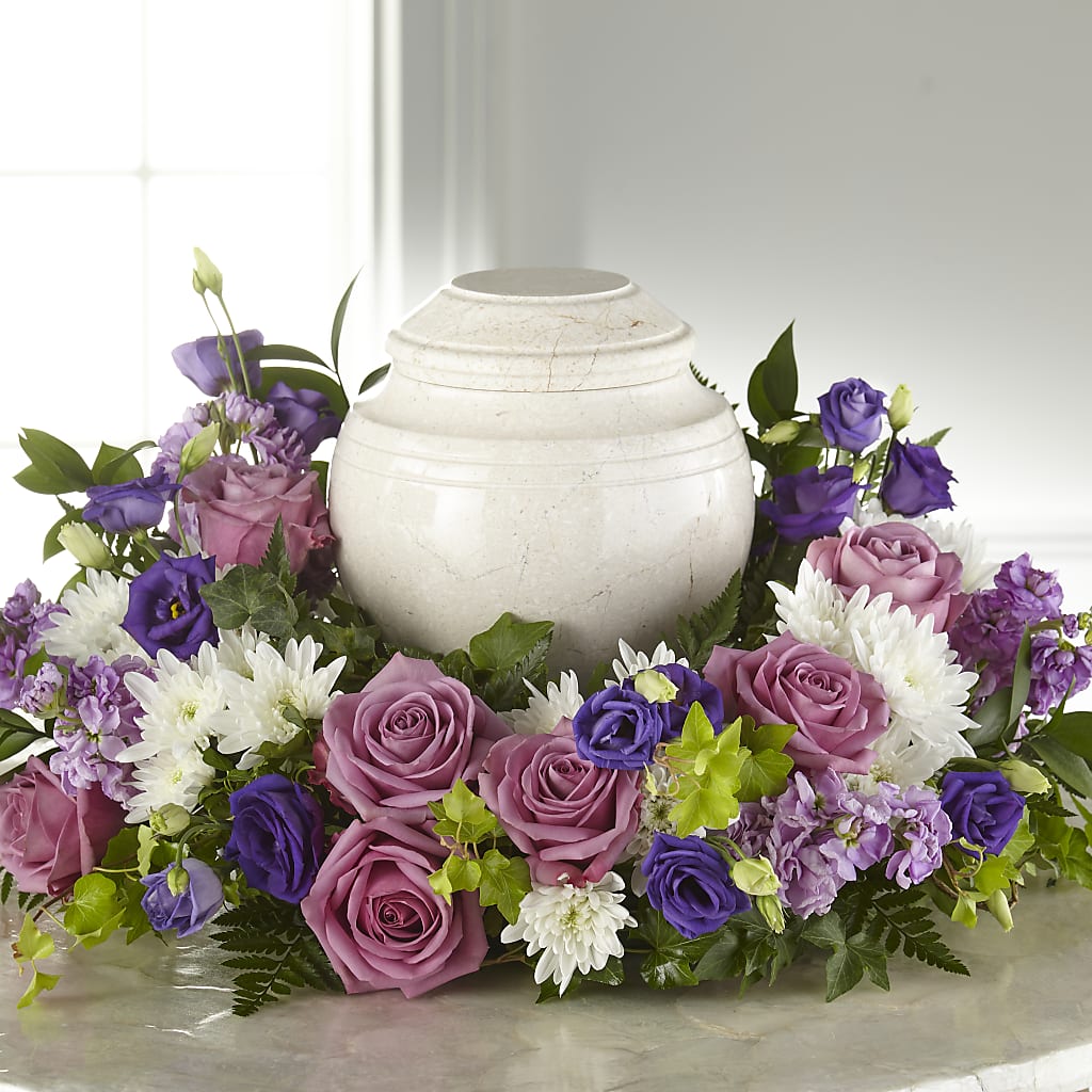 Blooming Sympathy Cremation Adornment – Raw Flowers, Kitchener ON