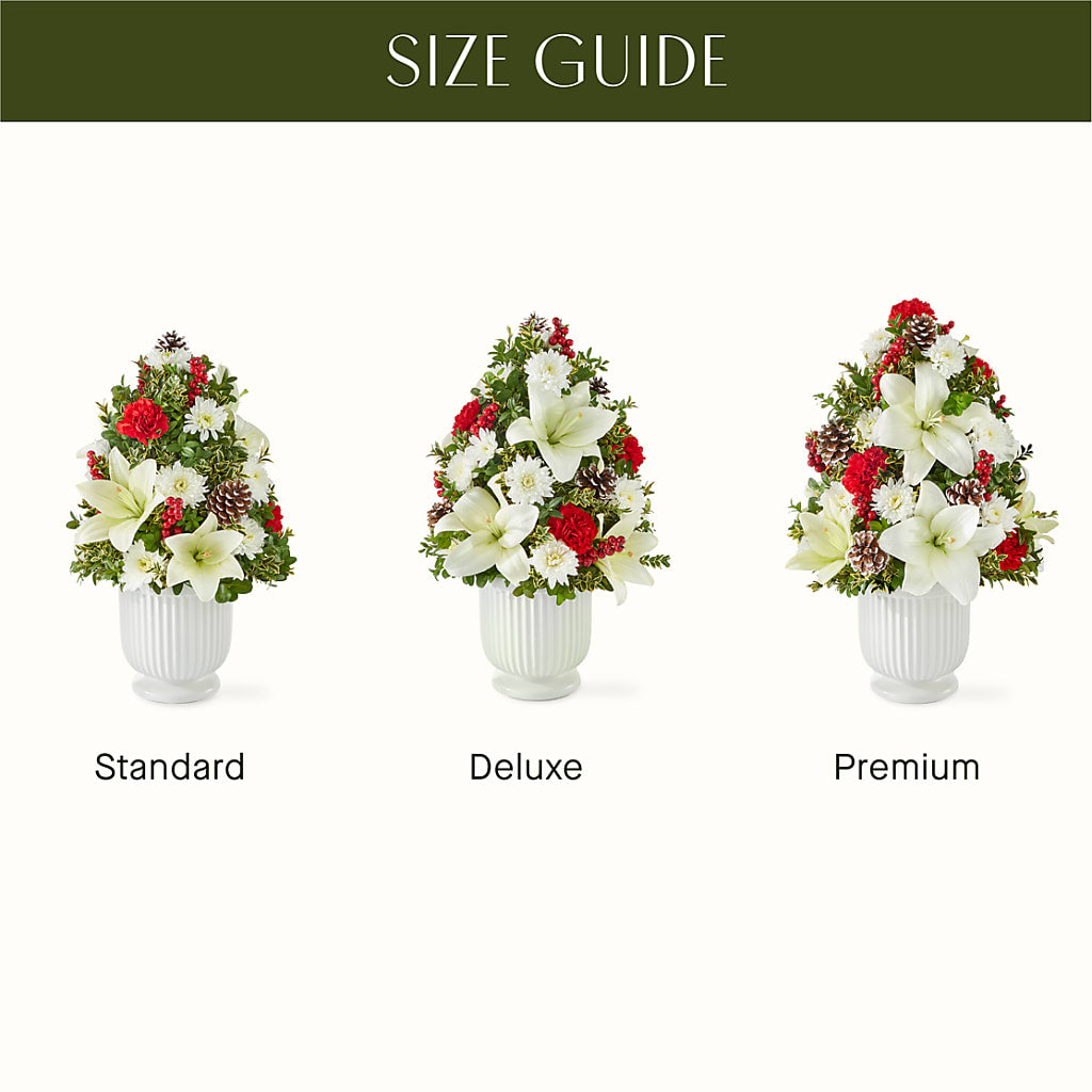 Festive Moments Tree –  Raw Flowers, Kitchener ON