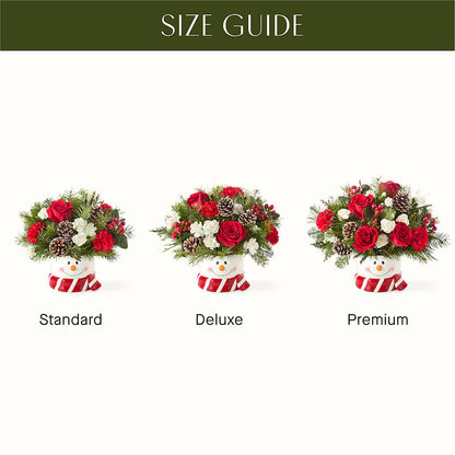 Jolly Snowman Bouquet –  Raw Flowers, Kitchener ON