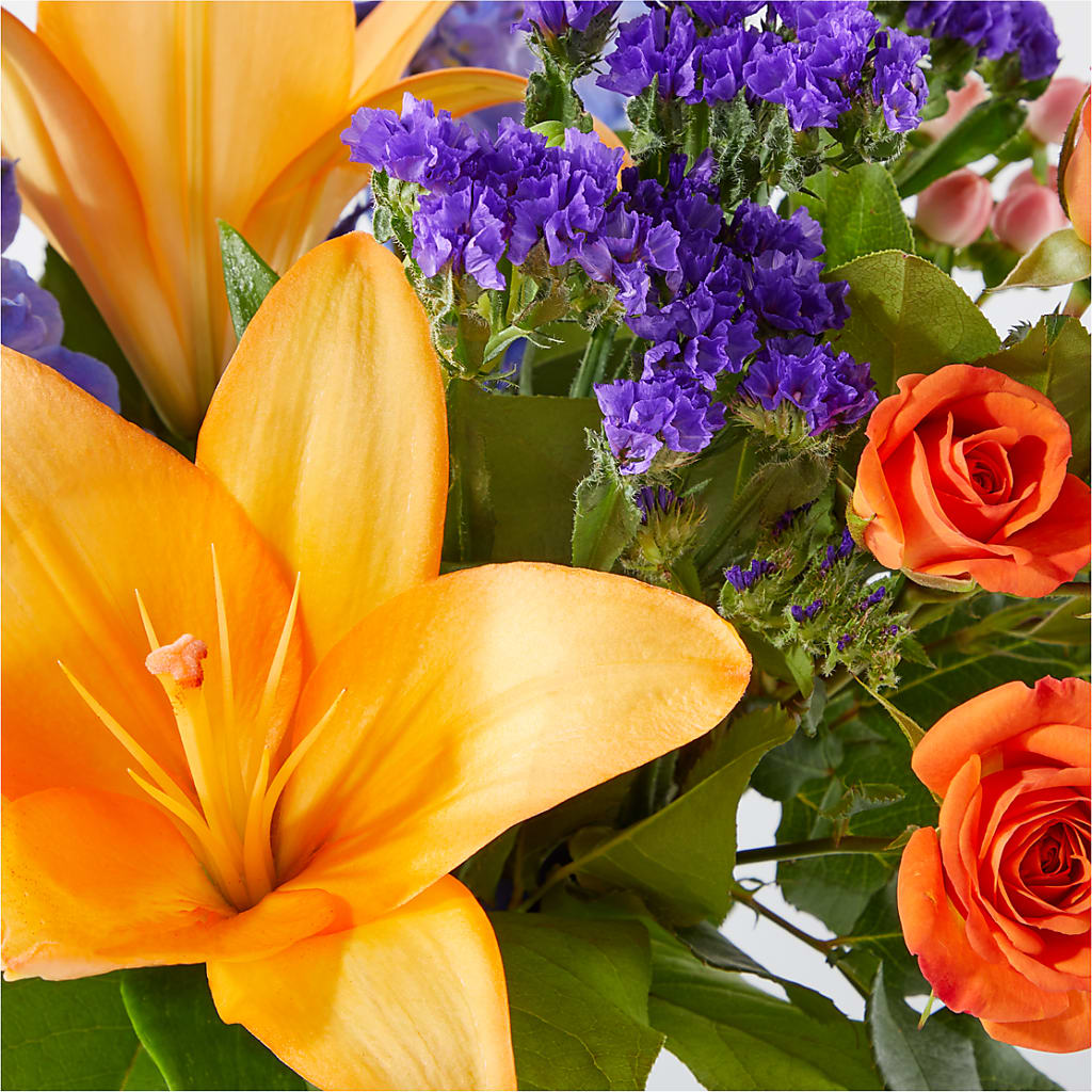Radiant Citrus Bouquet –  Raw Flowers, Kitchener ON