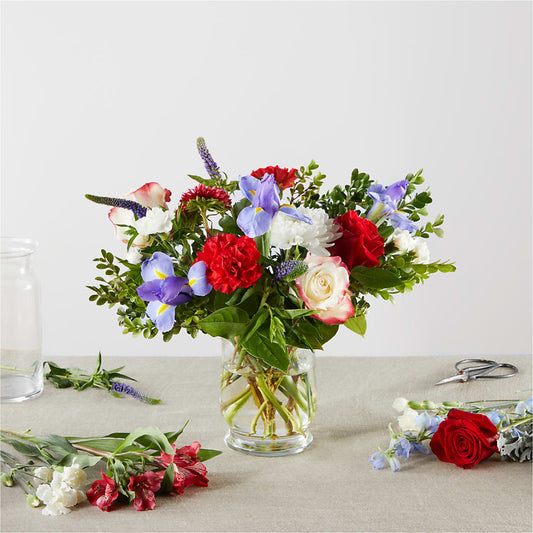 Star Spangled - Une création originale de fleuriste
