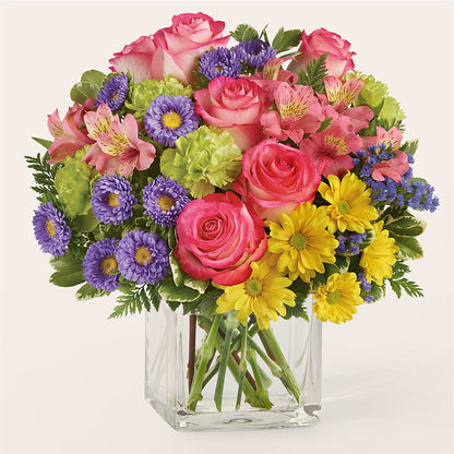 Bouquet de bonbons en bocal