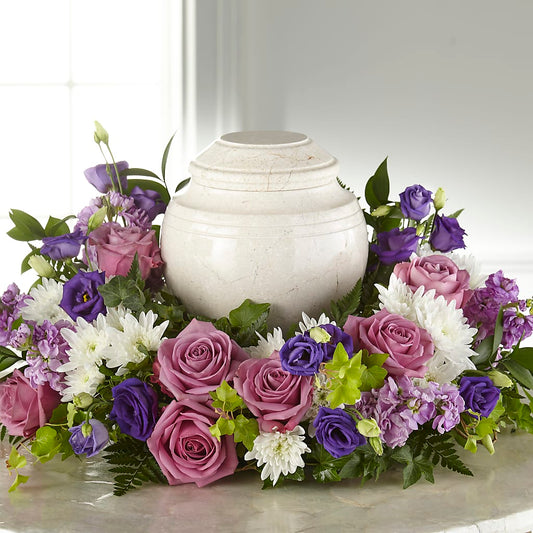 Blooming Sympathy Cremation Adornment –  Raw Flowers, Kitchener ON