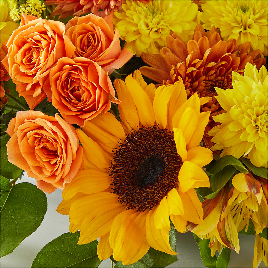 Autumn Harmony Centerpiece –  Raw Flowers, Kitchener ON