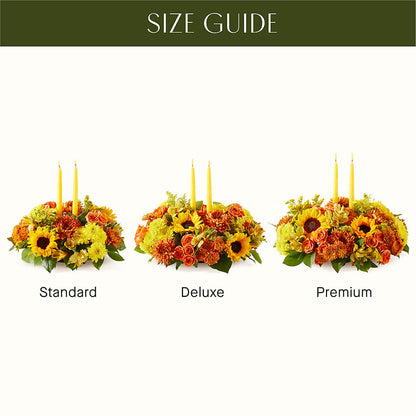 Autumn Harmony Centerpiece –  Raw Flowers, Kitchener ON
