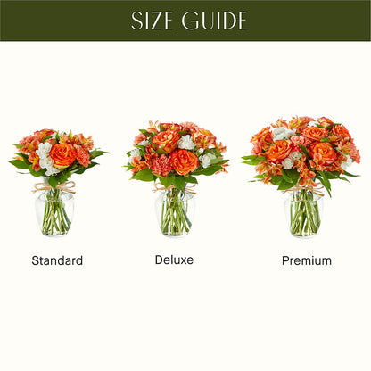 Apricot Glow Bouquet –  Raw Flowers, Kitchener ON