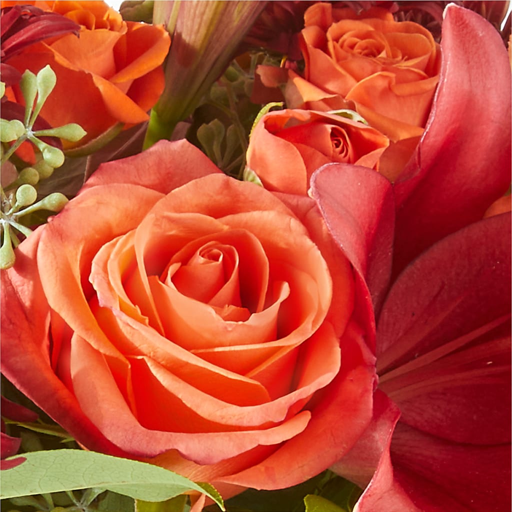 Crimson Leaves Bouquet –  Raw Flowers, Kitchener ON