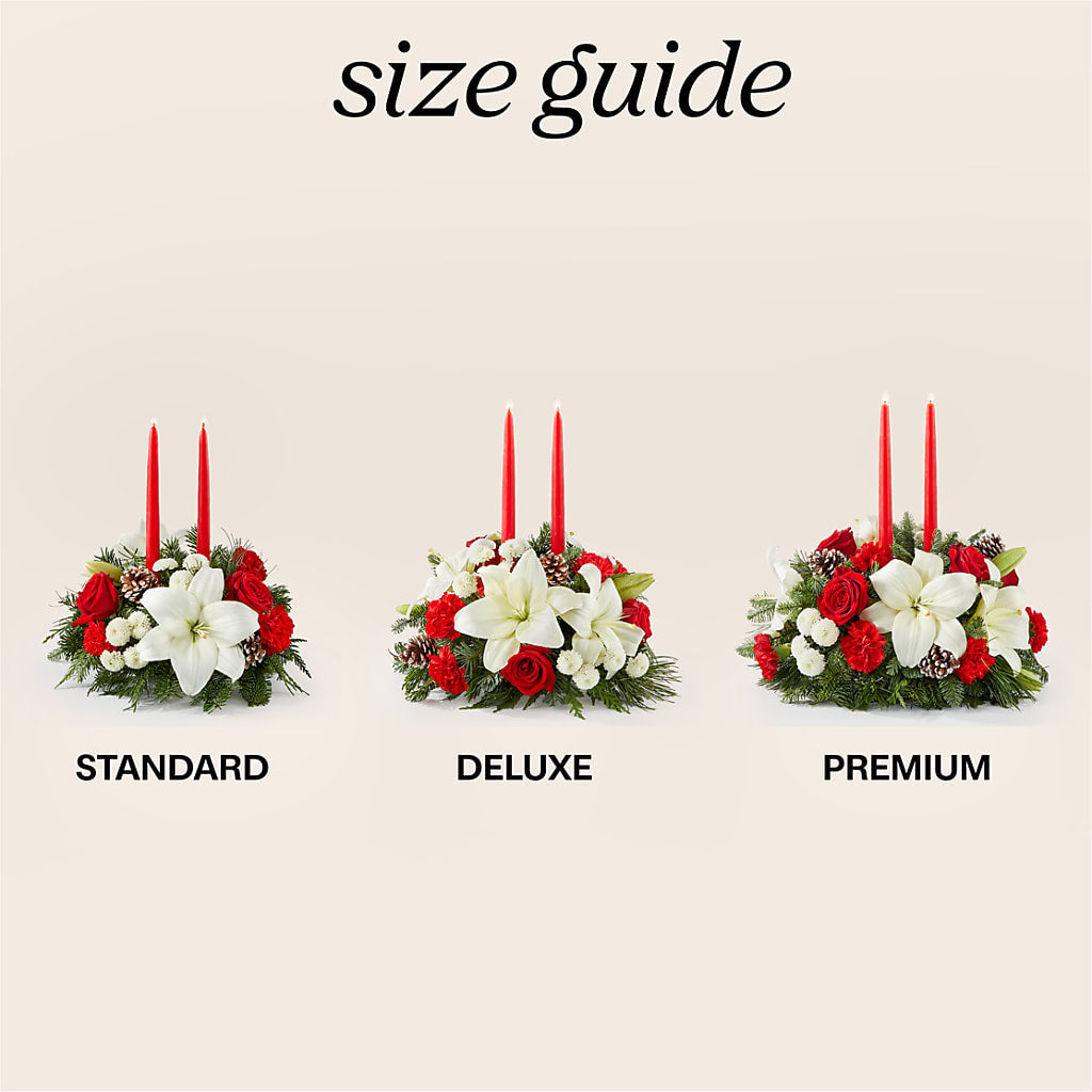 Seasonal Festivities Centerpiece –  Raw Flowers, Kitchener ON