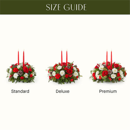 Holiday Soiree Centerpiece –  Raw Flowers, Kitchener ON