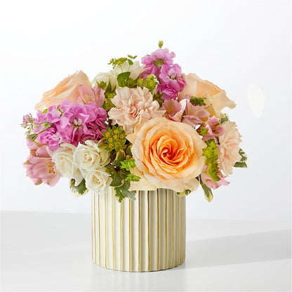 Paradise Bouquet with Ivory Vase –  Raw Flowers, Kitchener ON