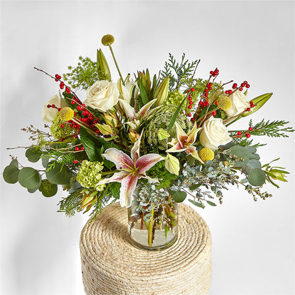 Berry & Bright Bouquet –  Raw Flowers, Kitchener ON