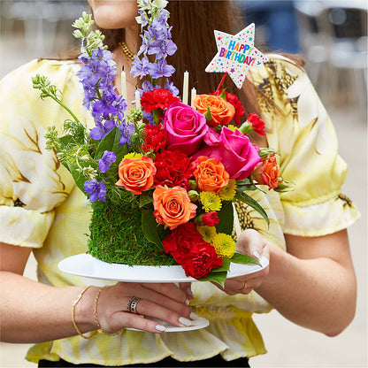 Best Year Yet Floral Cake –  Raw Flowers, Kitchener ON