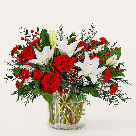Best in Snow Bouquet –  Raw Flowers, Kitchener ON