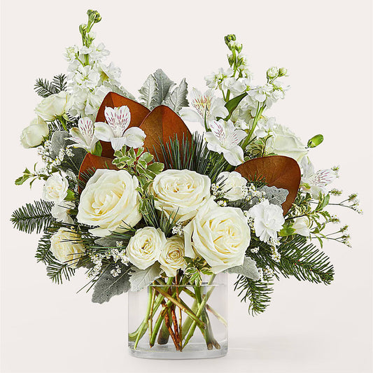 Fresh Snowfall Bouquet –  Raw Flowers, Kitchener ON